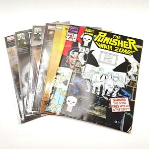 The Punisher Comic Lot of 7‎ – War Journal, War Zone – NM/VF